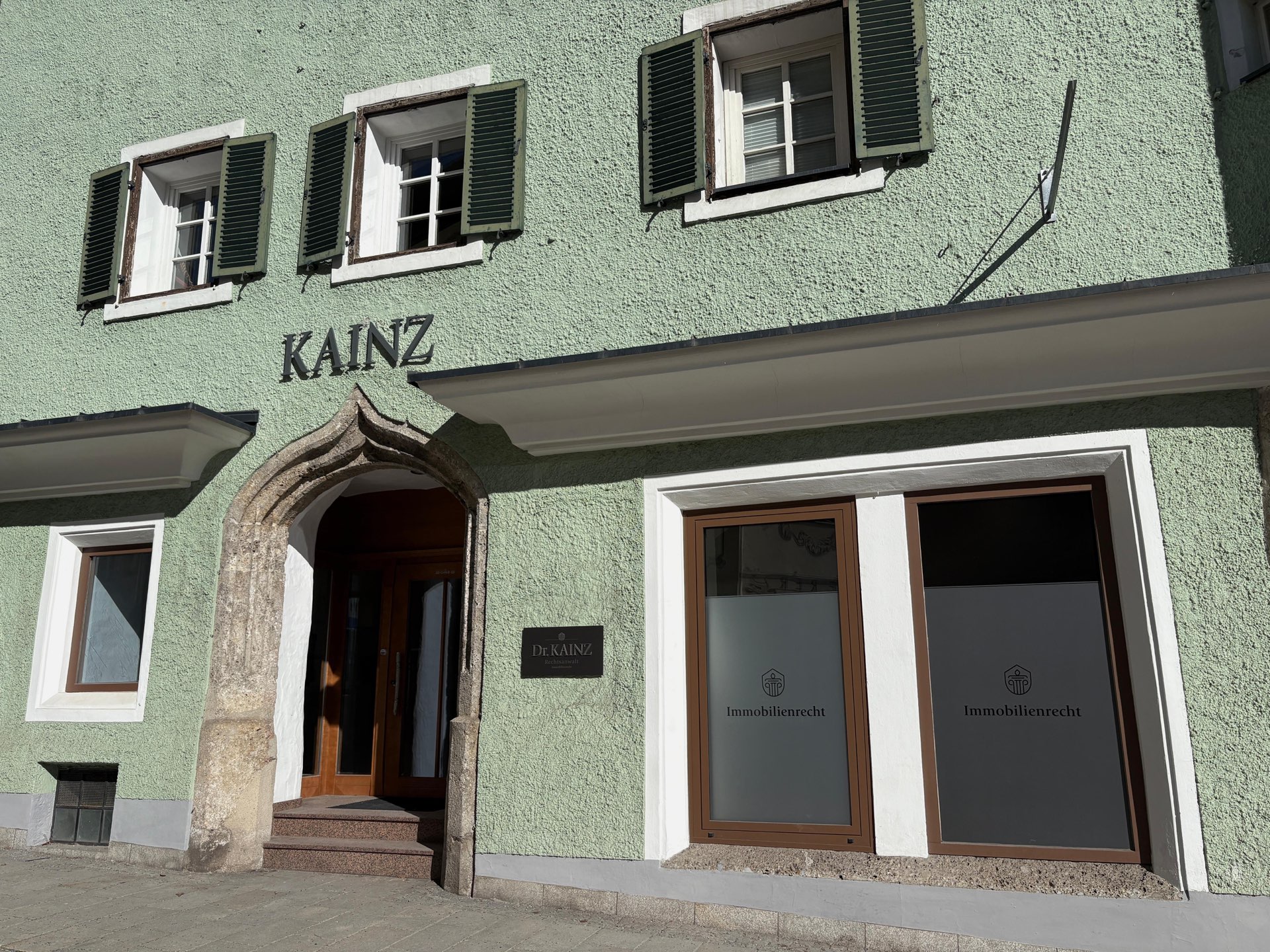 Kanzlei Dr. Kainz – Gebäude in der Saalfeldener Oberstadt